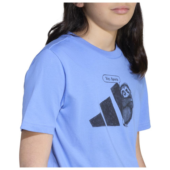 Adidas Παιδική κοντομάνικη μπλούζα Sports Graphic Tee Adidas Παιδική κοντομάνικη μπλούζα Sports Graphic Tee